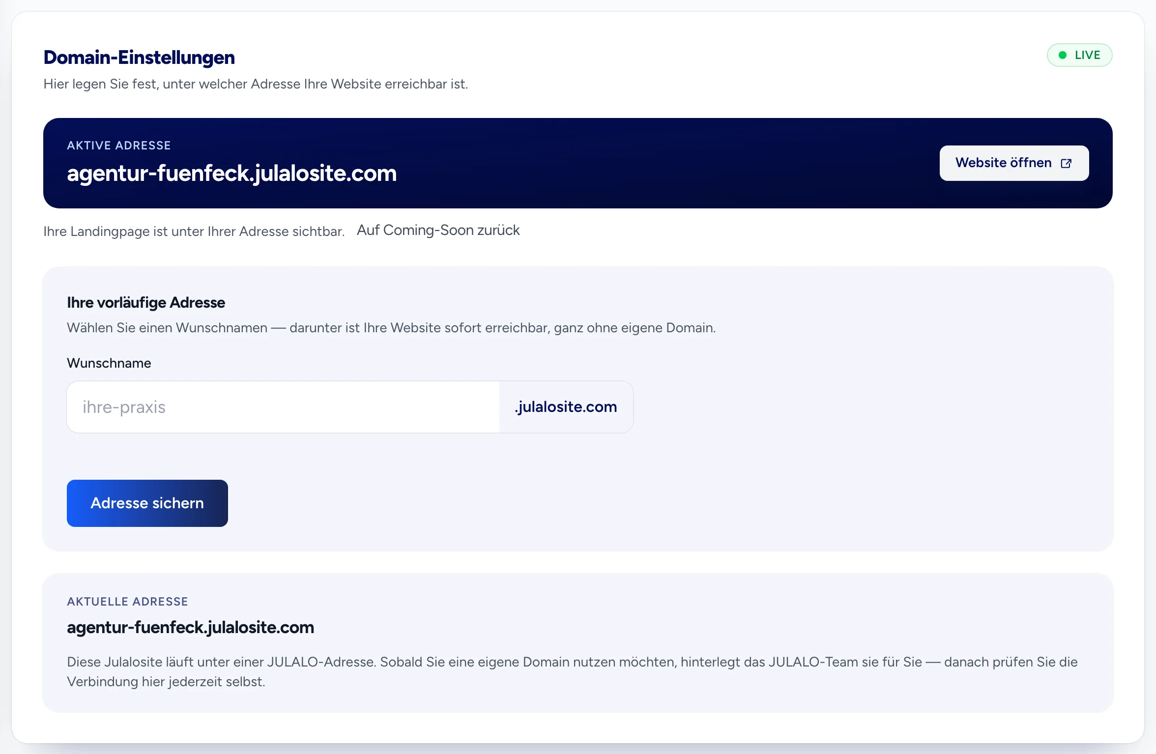 Your domain. Your SSL certificate. In minutes.
