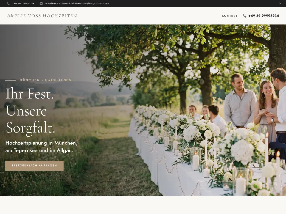 Amelie Voss Hochzeiten
