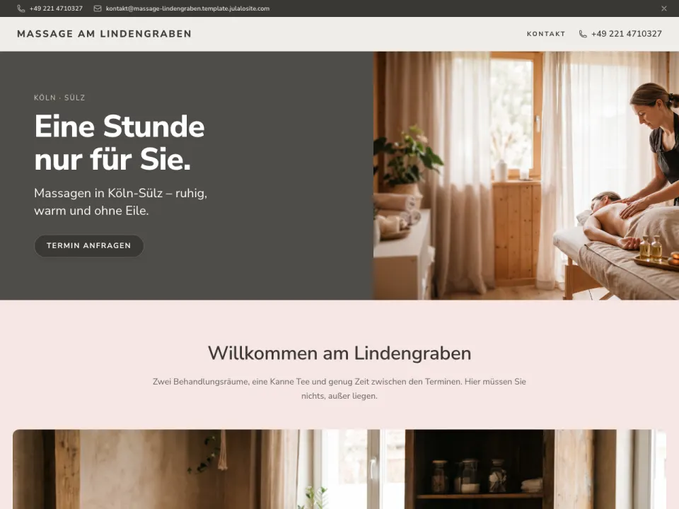 Massage am Lindengraben