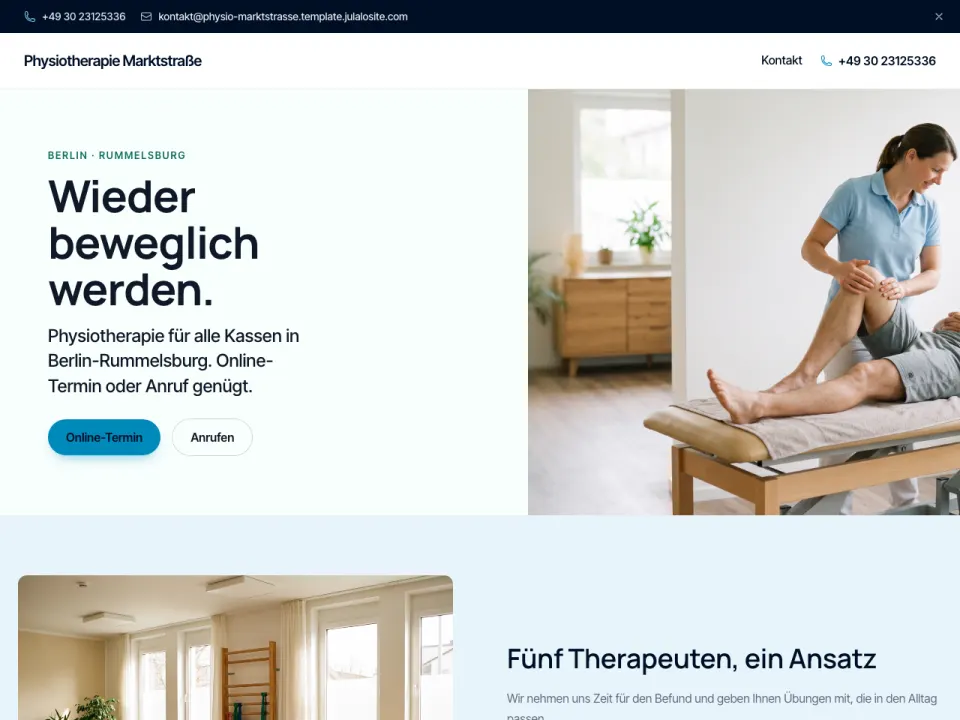 Physiotherapie Marktstraße