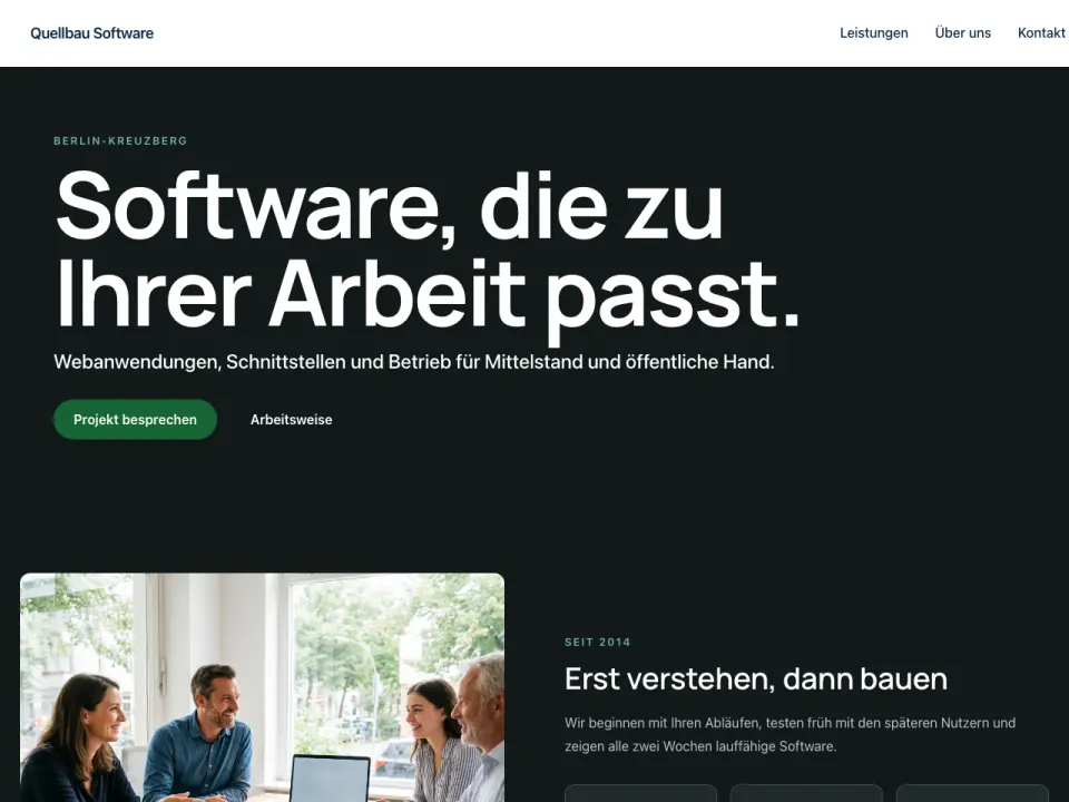 Quellbau Software