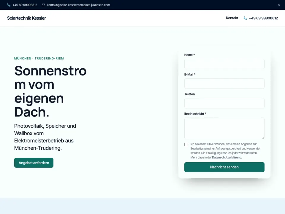 Solartechnik Kessler